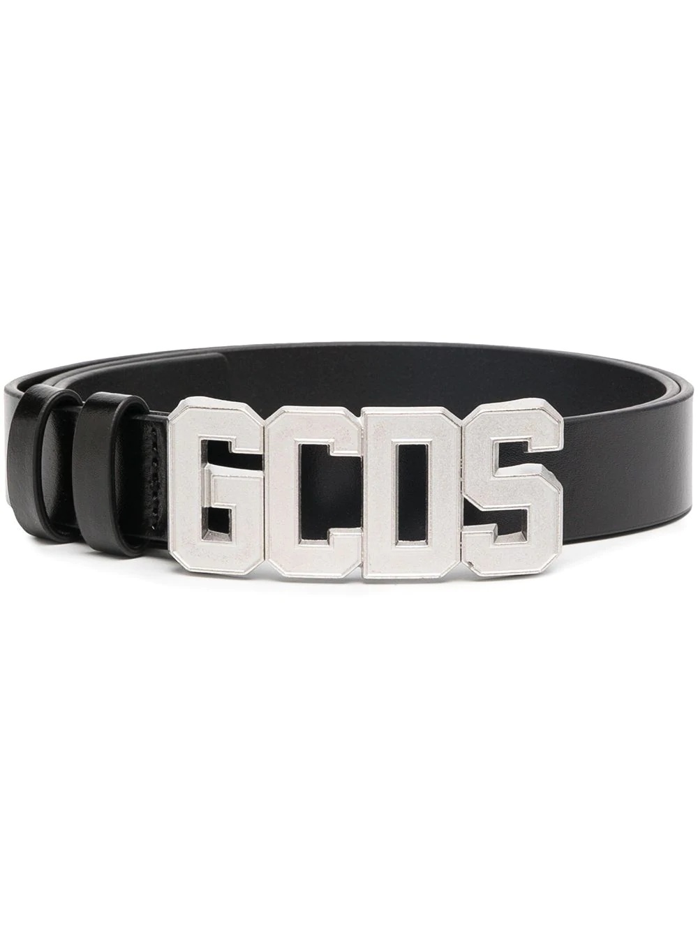 logo-buckle belt - 1