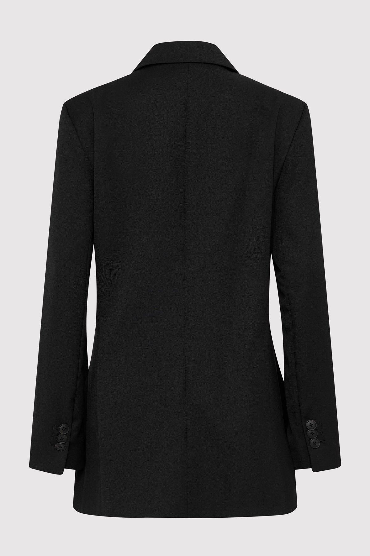 Wrap Blazer - Black - 9