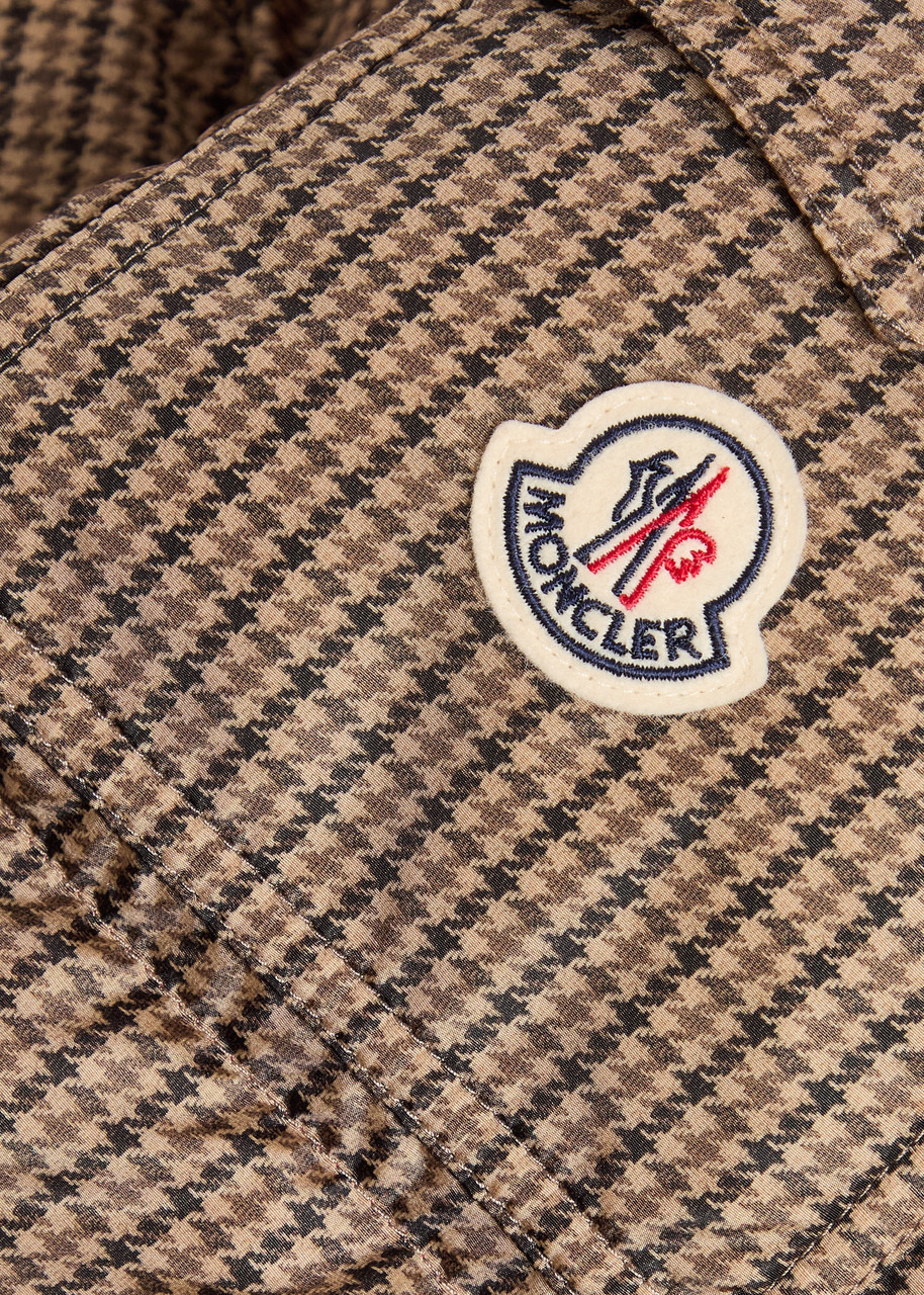 Moncler Jonage Houndstooth Quilted Shell Jacket - 4