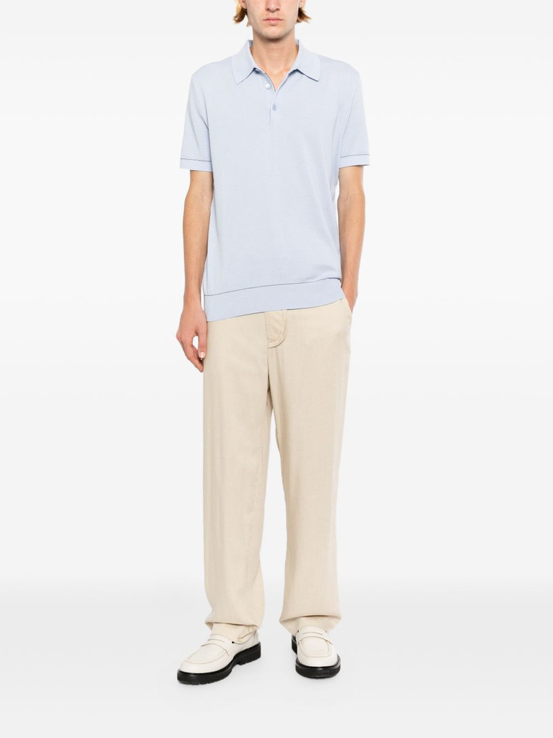 Brioni SEA ISLAND PIQUÉ COTTON POLO SHIRT outlook
