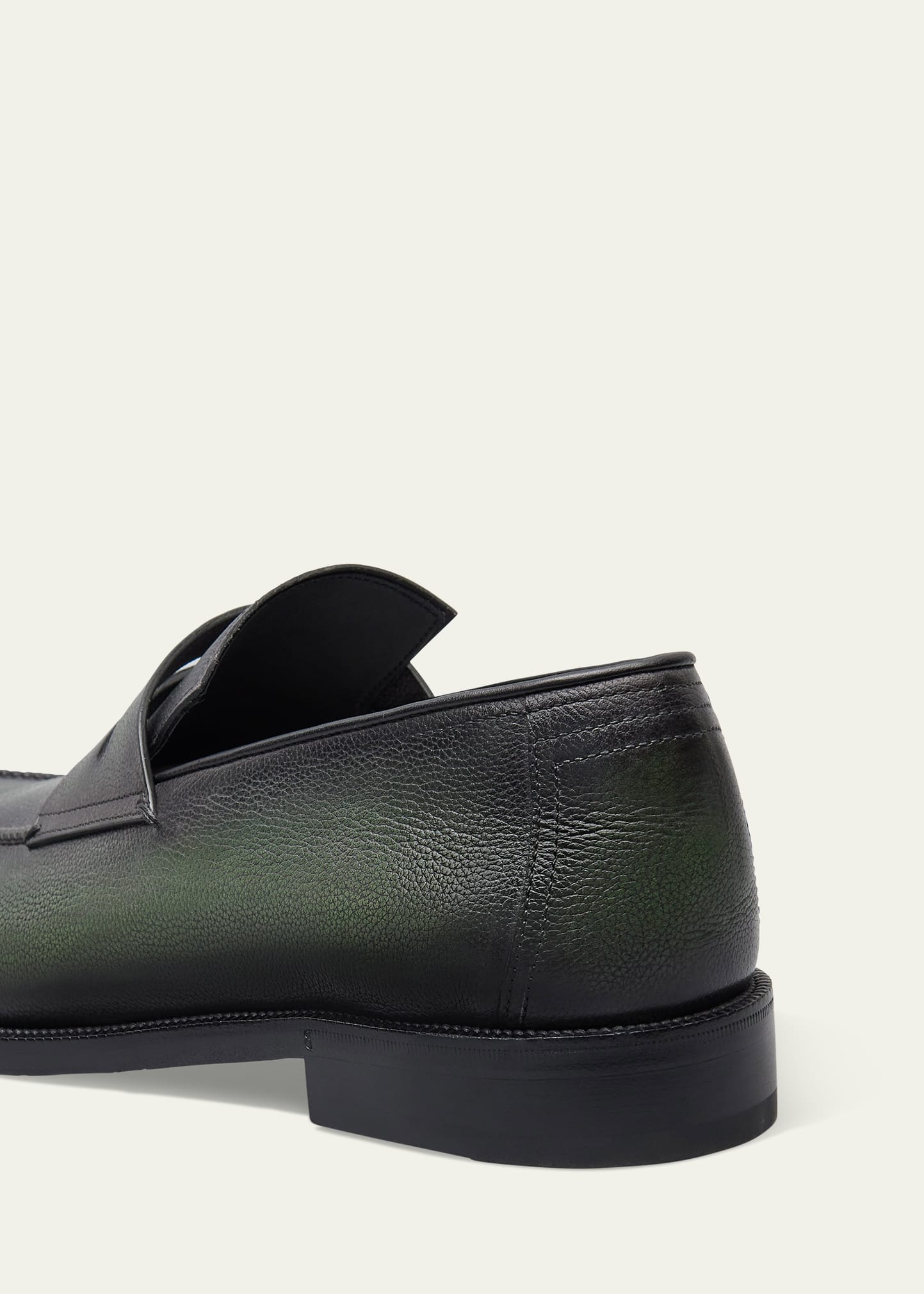 Men's Andy Demesure Flex Leather Penny Loafers - 3
