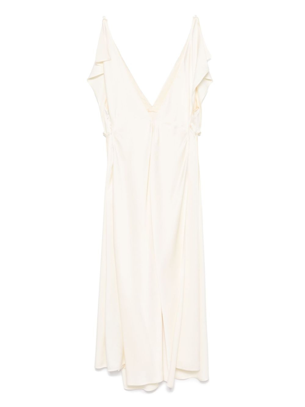 satin midi dress - 2