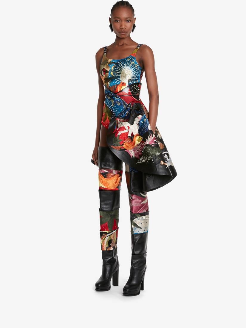 Women's Hieronymus Bosch Bodysuit in Multicolor - 5