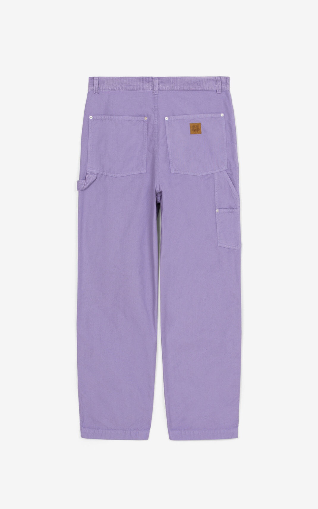 Dual-fabric Carpenter trousers - 5