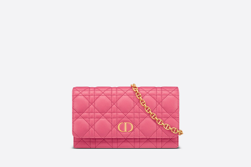 Dior Caro Belt Pouch with Chain 1