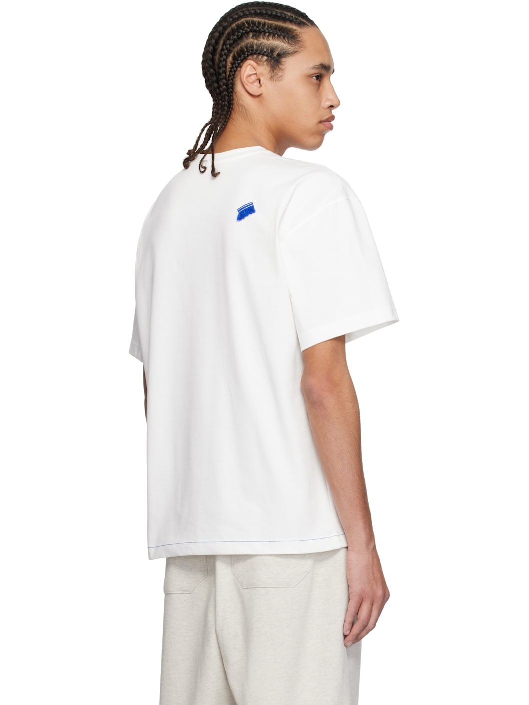 White Blue Net Product. 49 T-shirt - 3