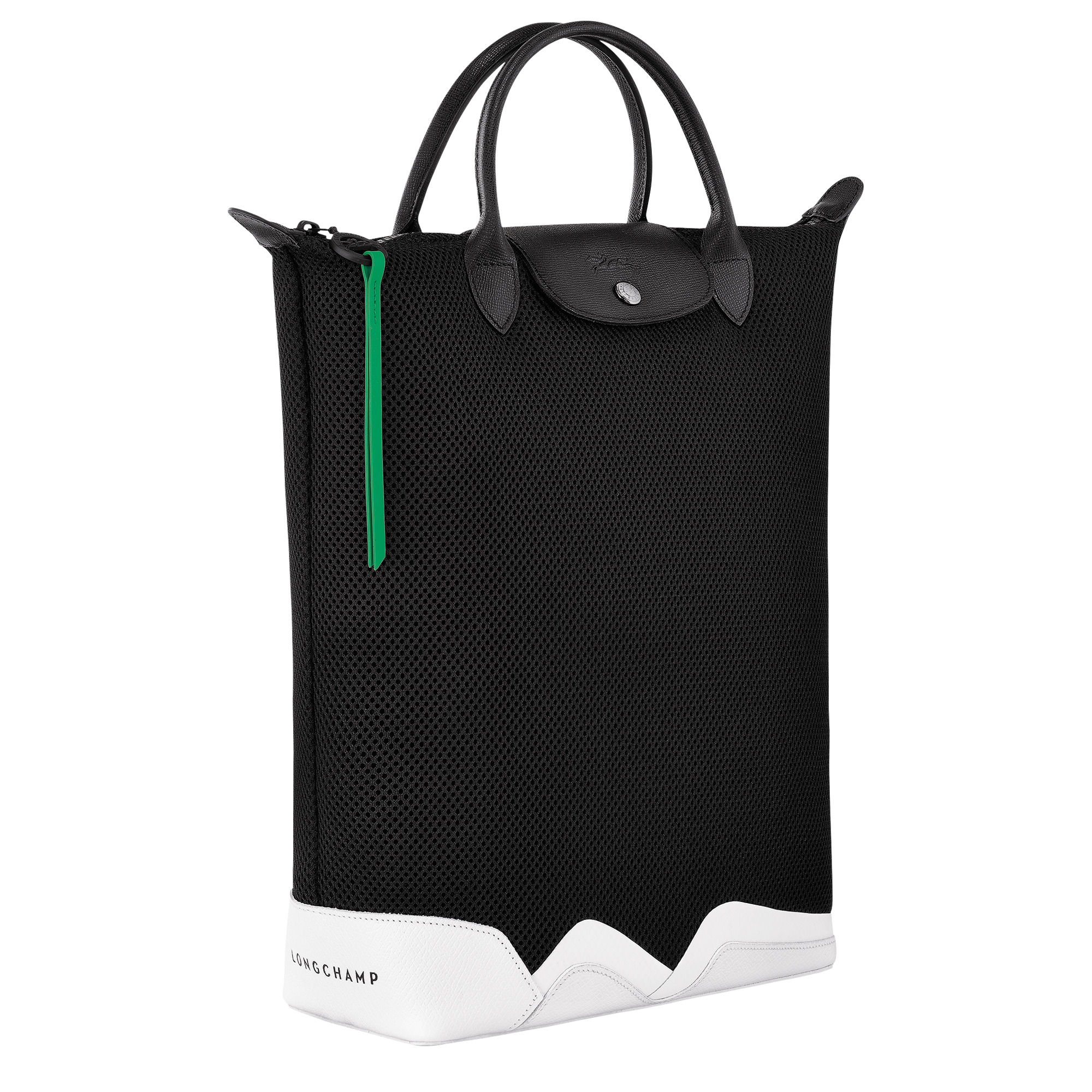 Le Pliage Collection M Tote bag Black - Canvas - 3