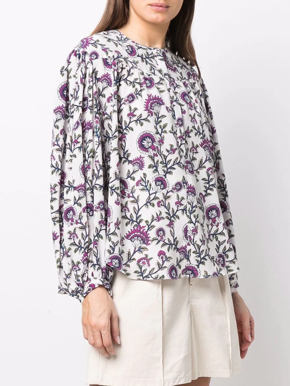 Brunille floral-print blouse - 3