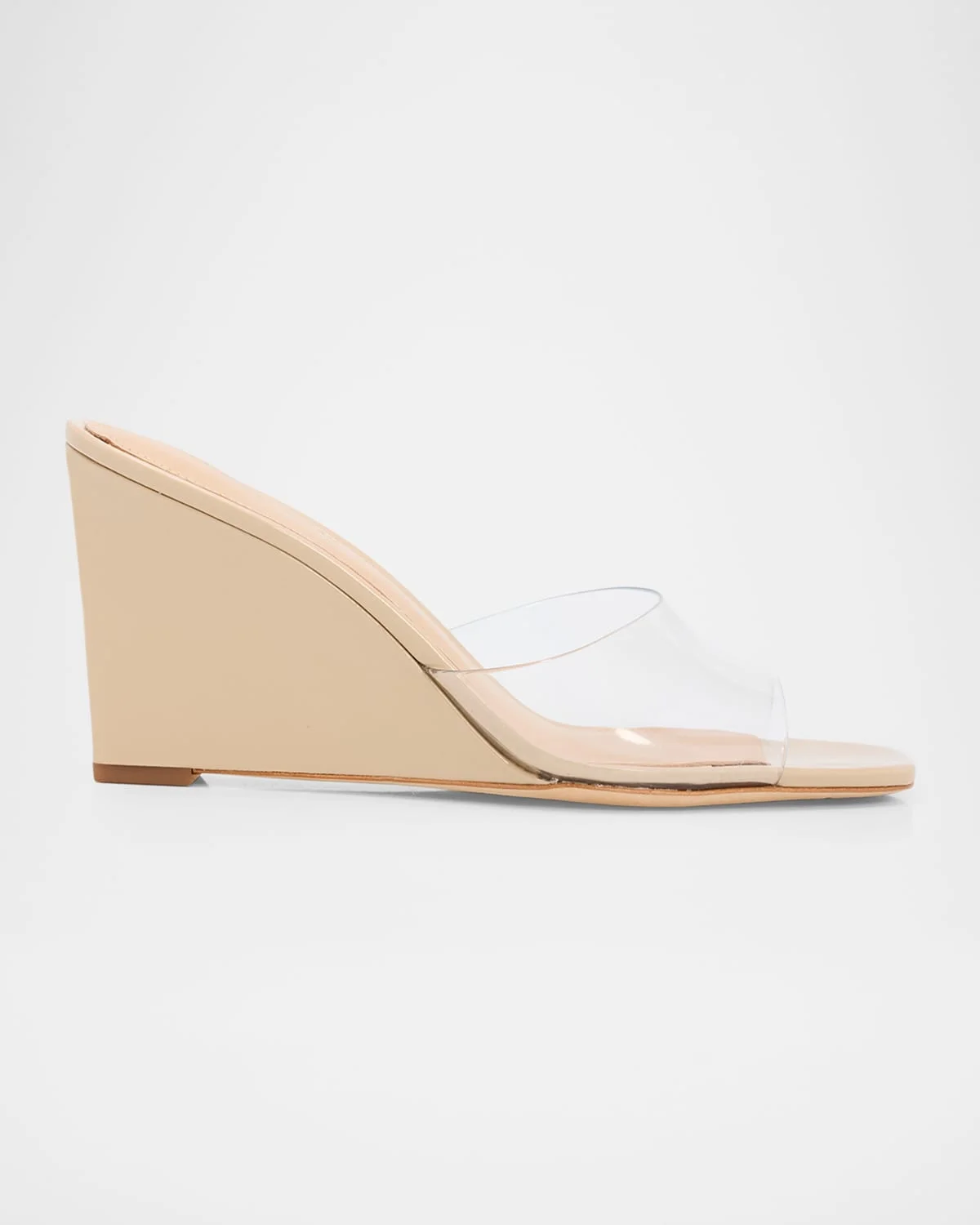 85mm Asha PVC Wedge Sandals - 1