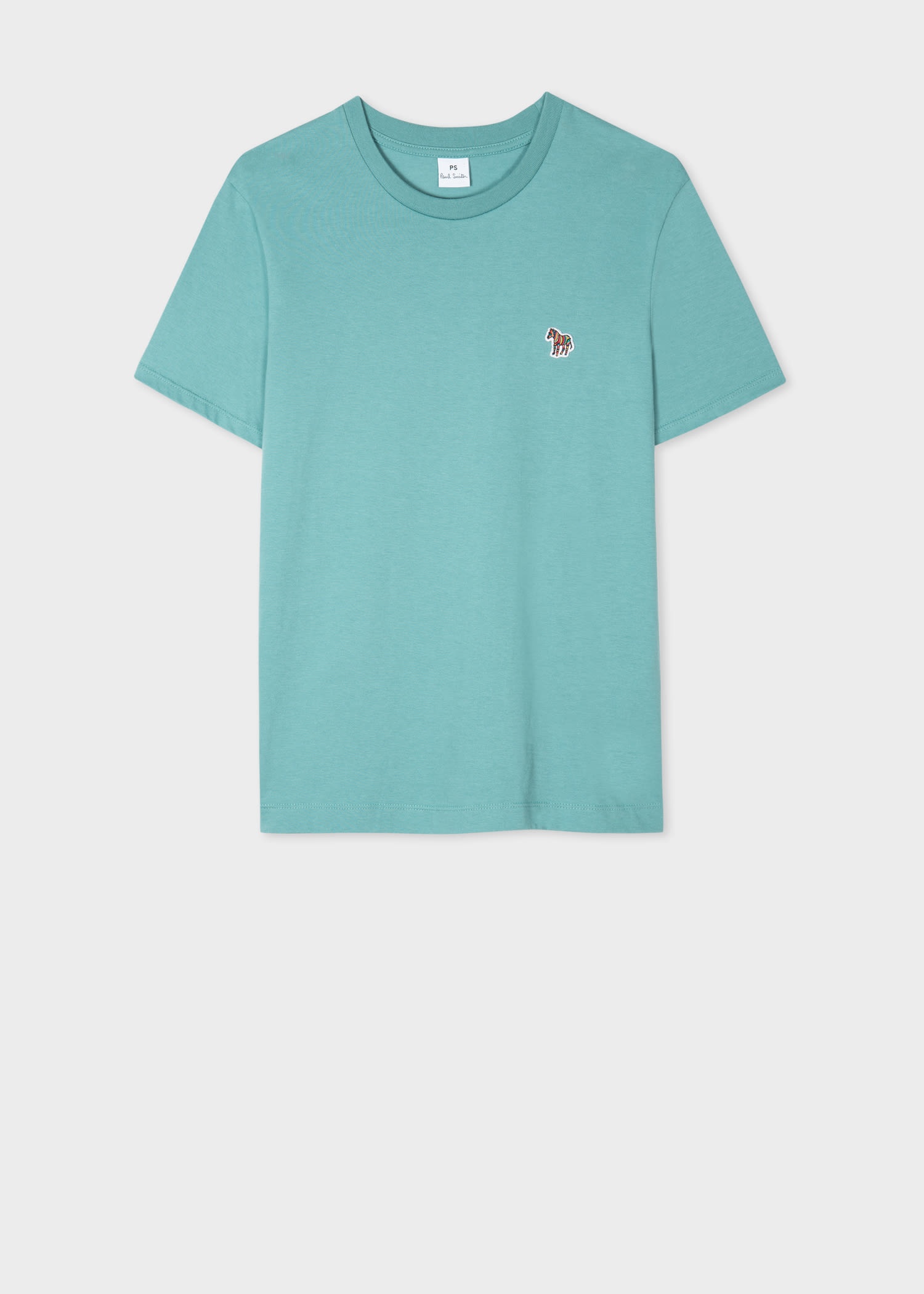 Turquoise Zebra Logo T-Shirt - 1