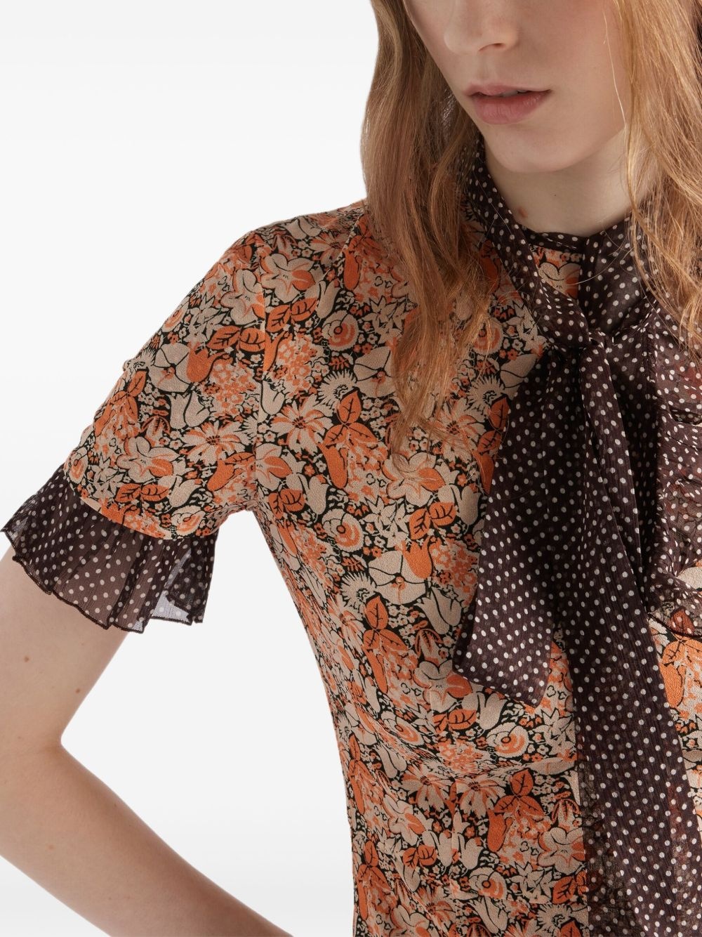 Floral print dress - 5