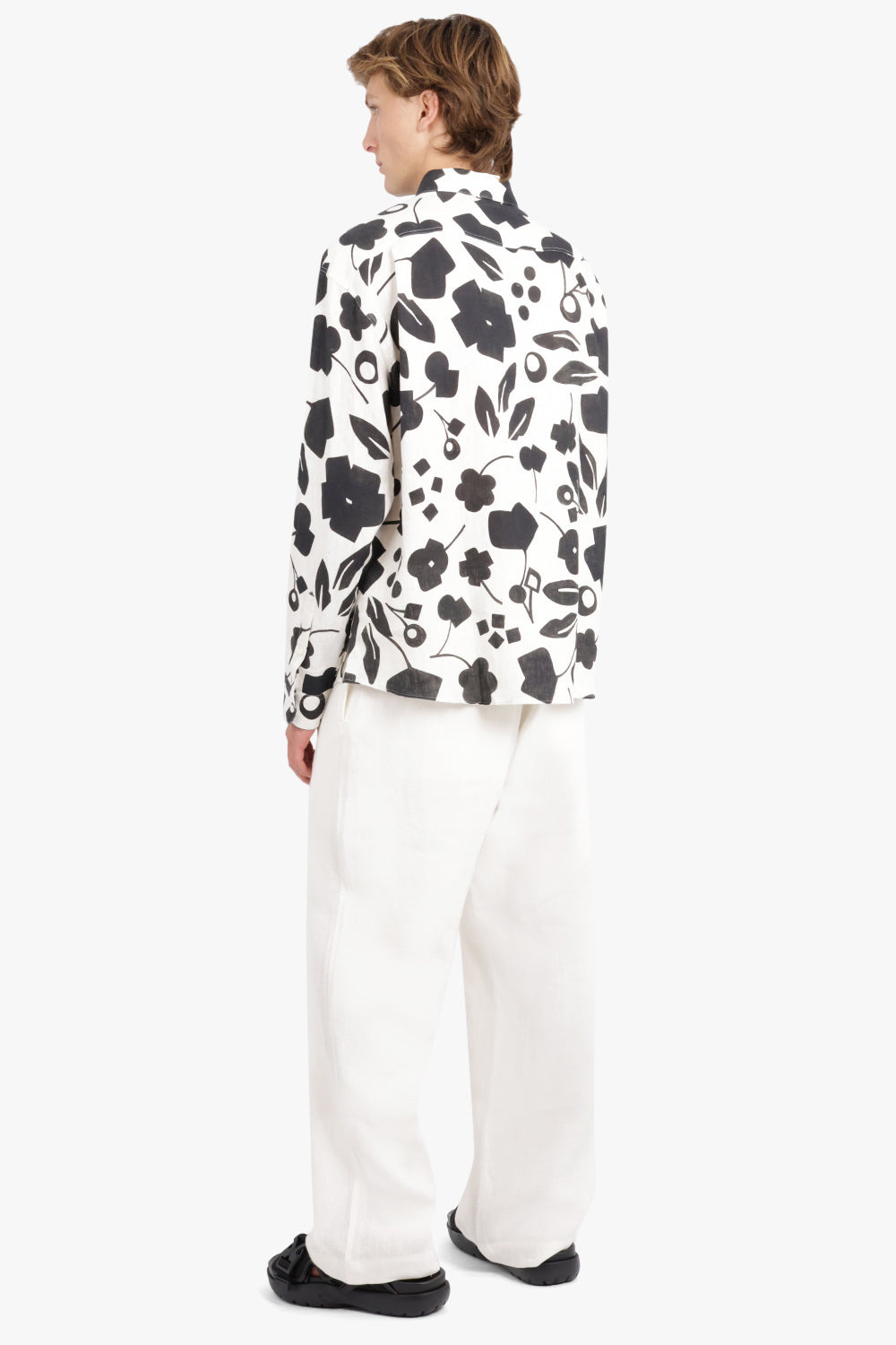 LA CHEMISE SIMON | BLACK/WHITE - 4
