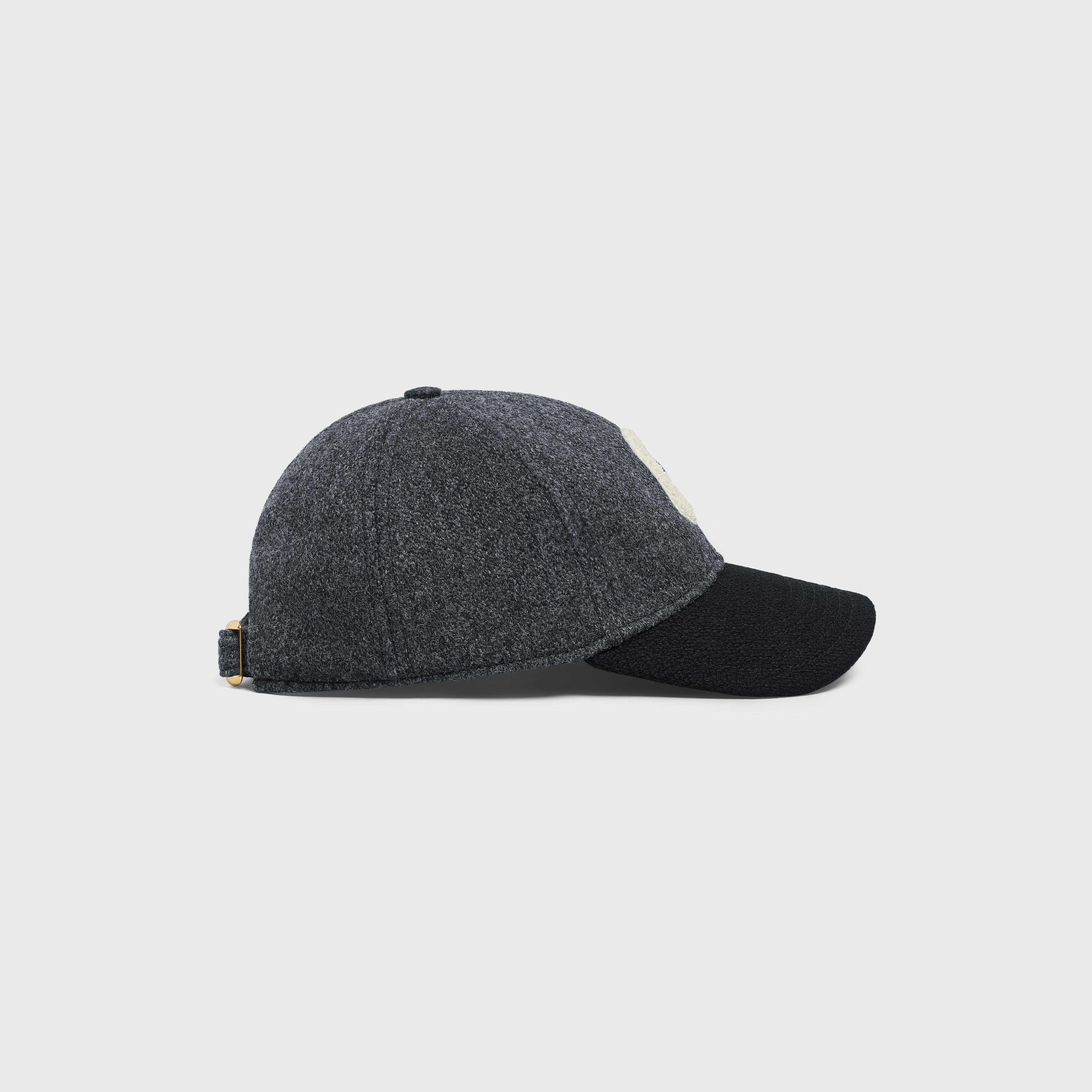 "C" BASEBALL CAP IN WOOL - 3