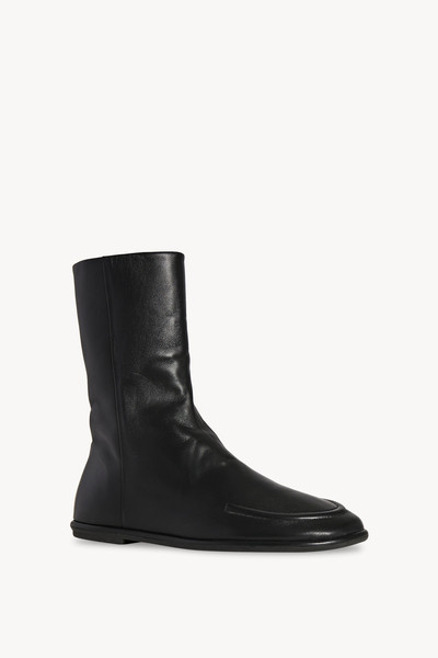 The Row Canal Boot in Leather outlook