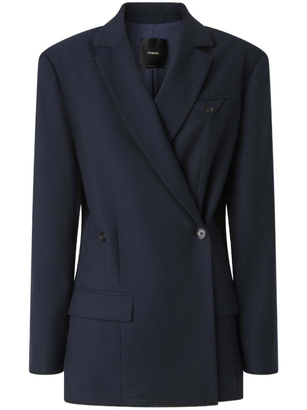 double-breasted blazer - 1