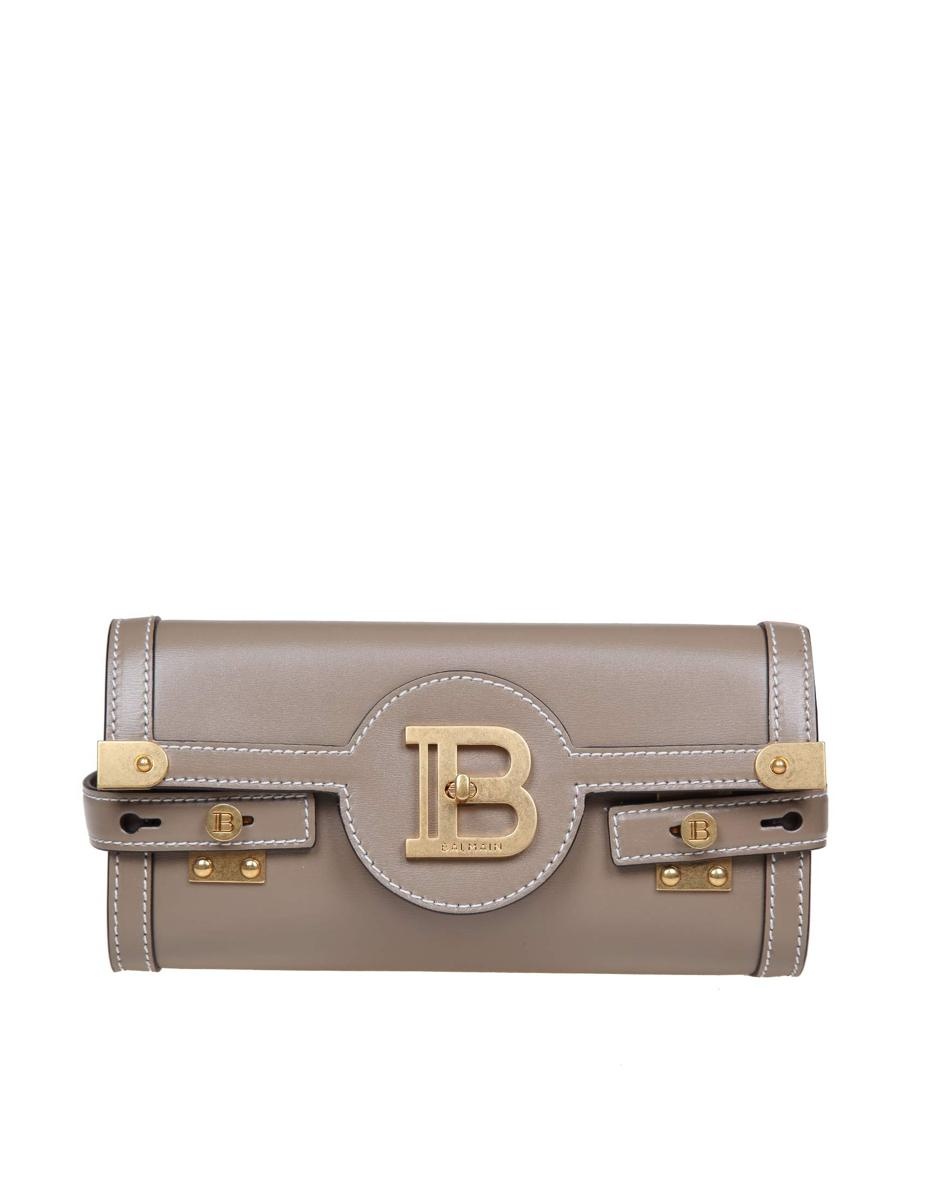 Balmain BALMAIN B-BUZZ 23 CLUTCH BAG IN CALFSKIN - 1