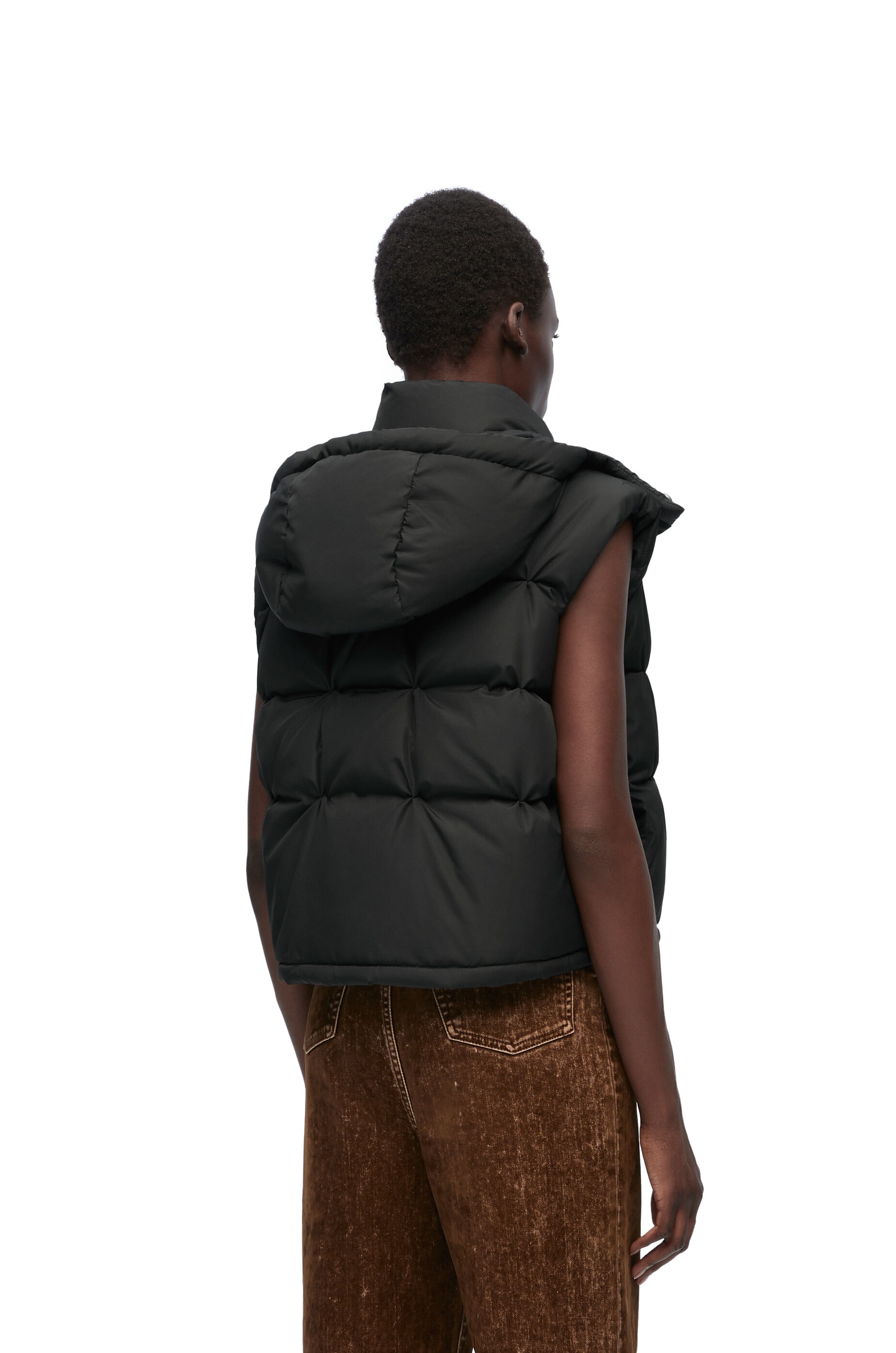 Puffer vest in nylon - 4