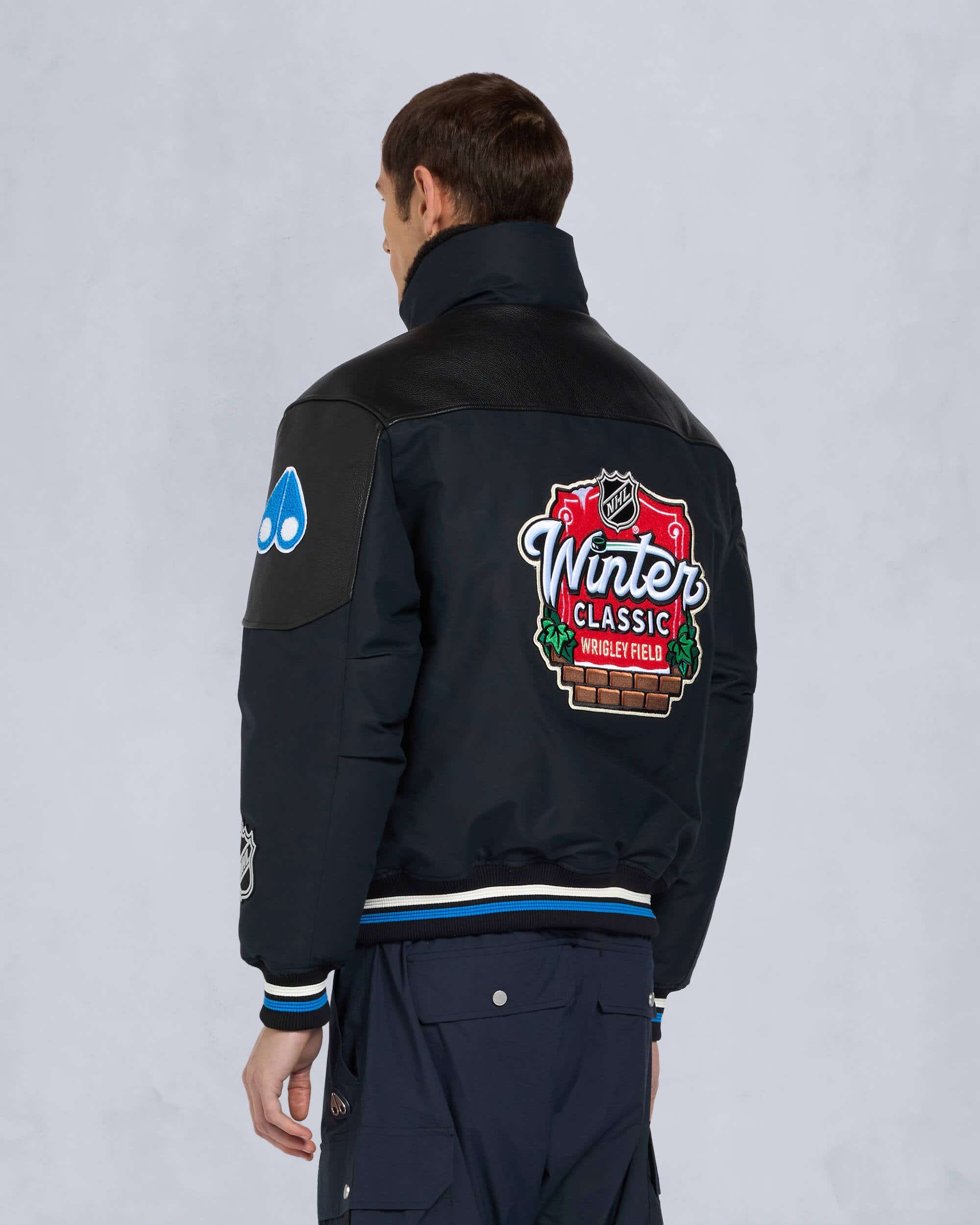 MOOSE KNUCKLES X NHL WINTER CLASSIC BOMBER JACKET - 4