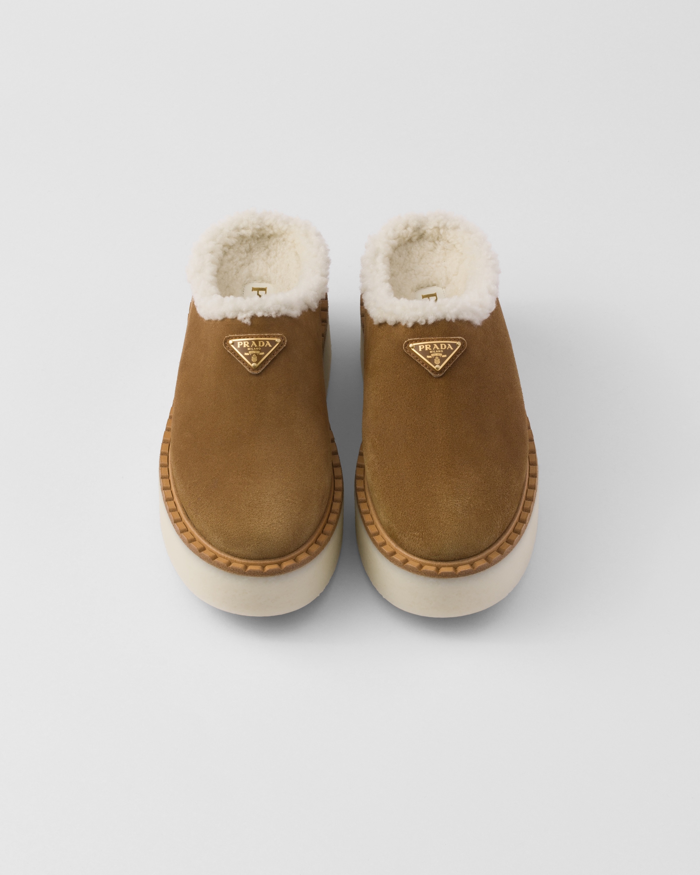 Suede mules - 4