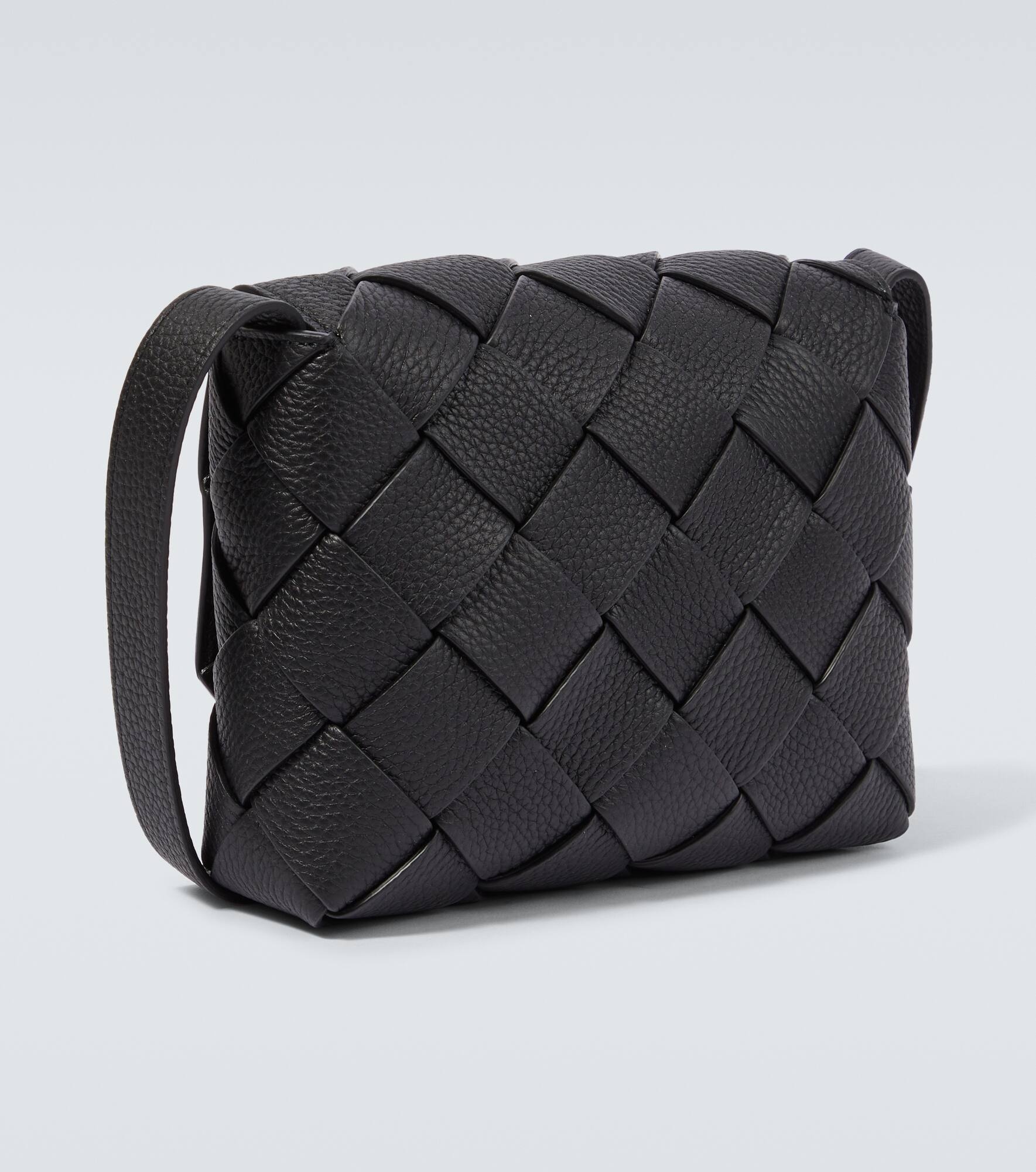 Bottega Veneta Diago Intreccio leather crossbody bag