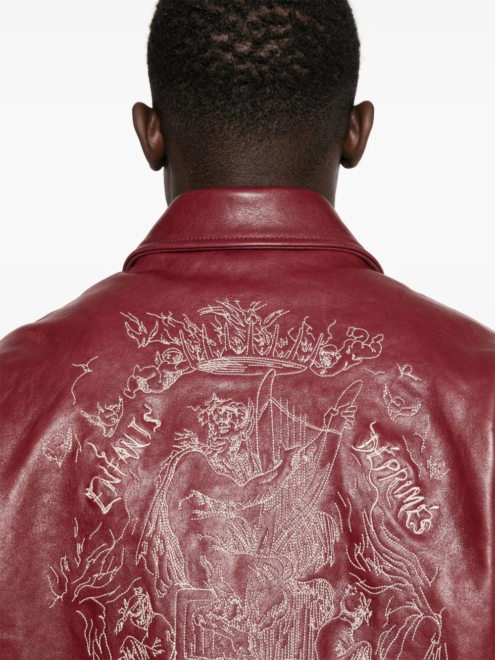 ENFANTS RICHES DEPRIMES - Men Principe De L'amour Western Jacket - 4