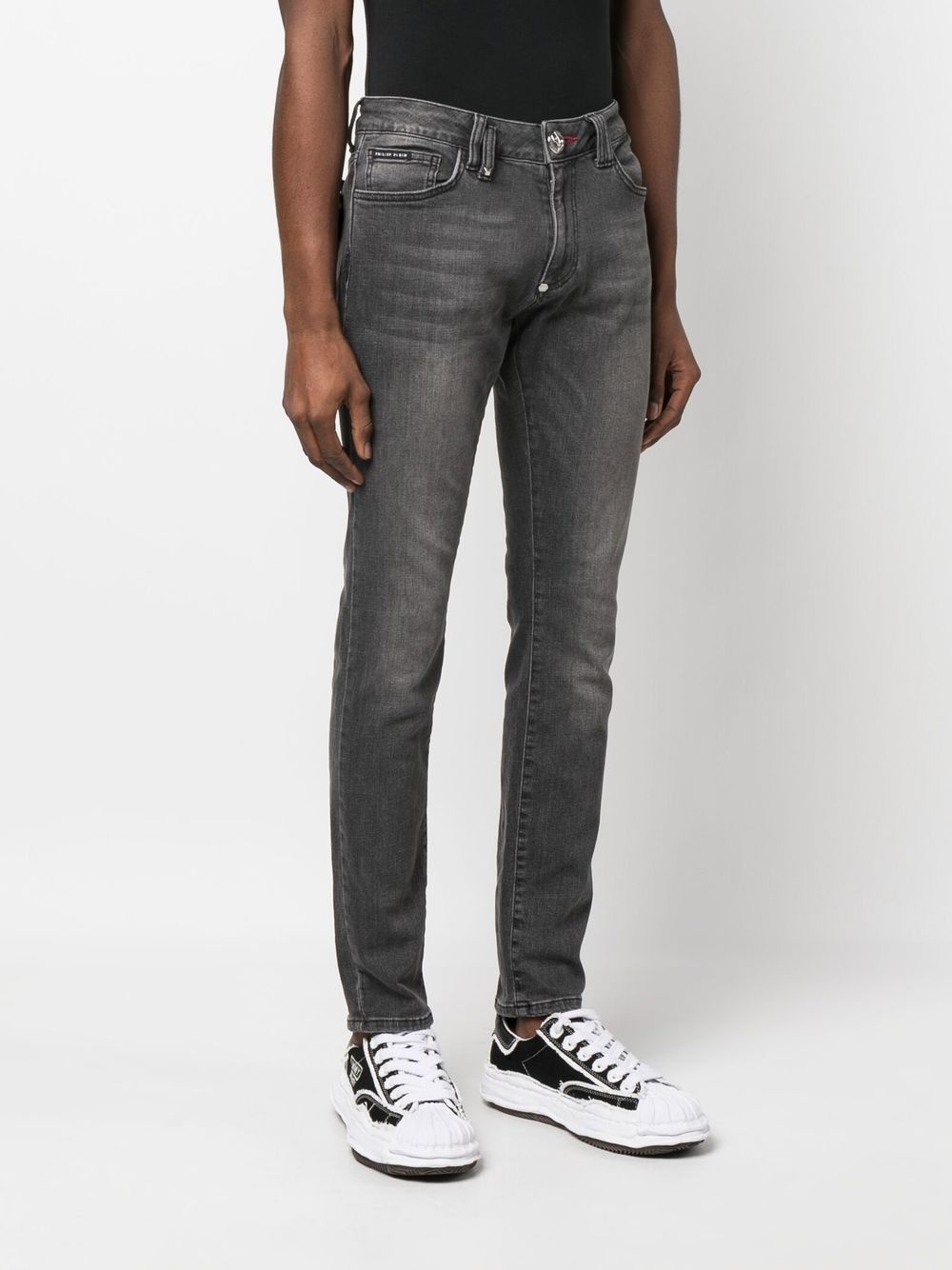 slim-cut leg jeans - 3