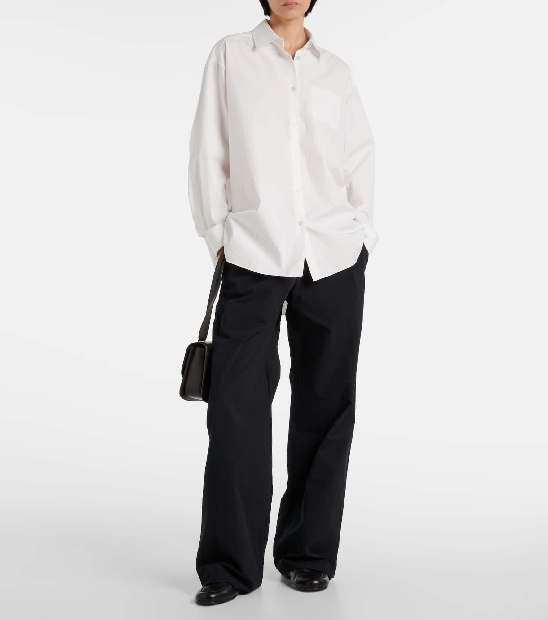 Jugi cotton wide-leg pants - 2