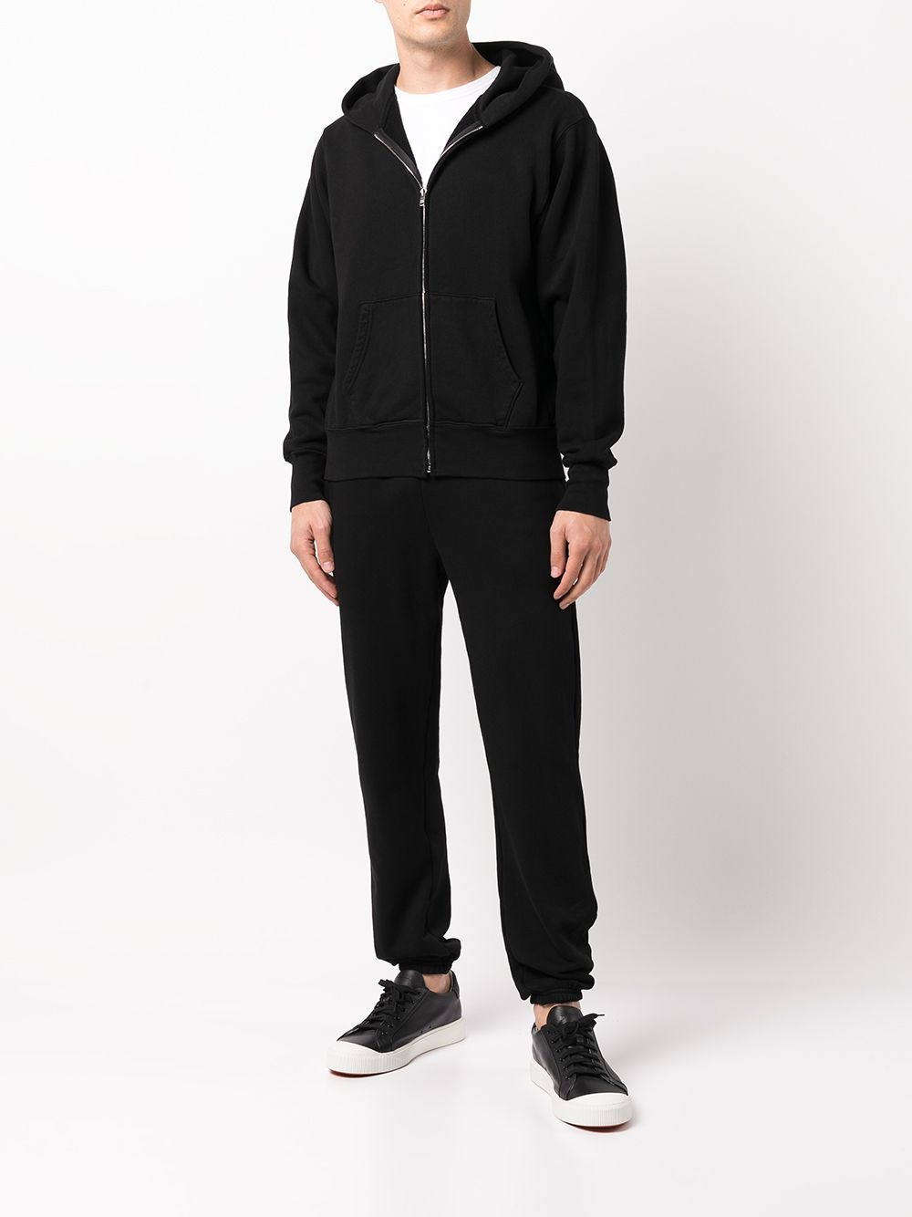 straight-leg cotton sweatpants - 2