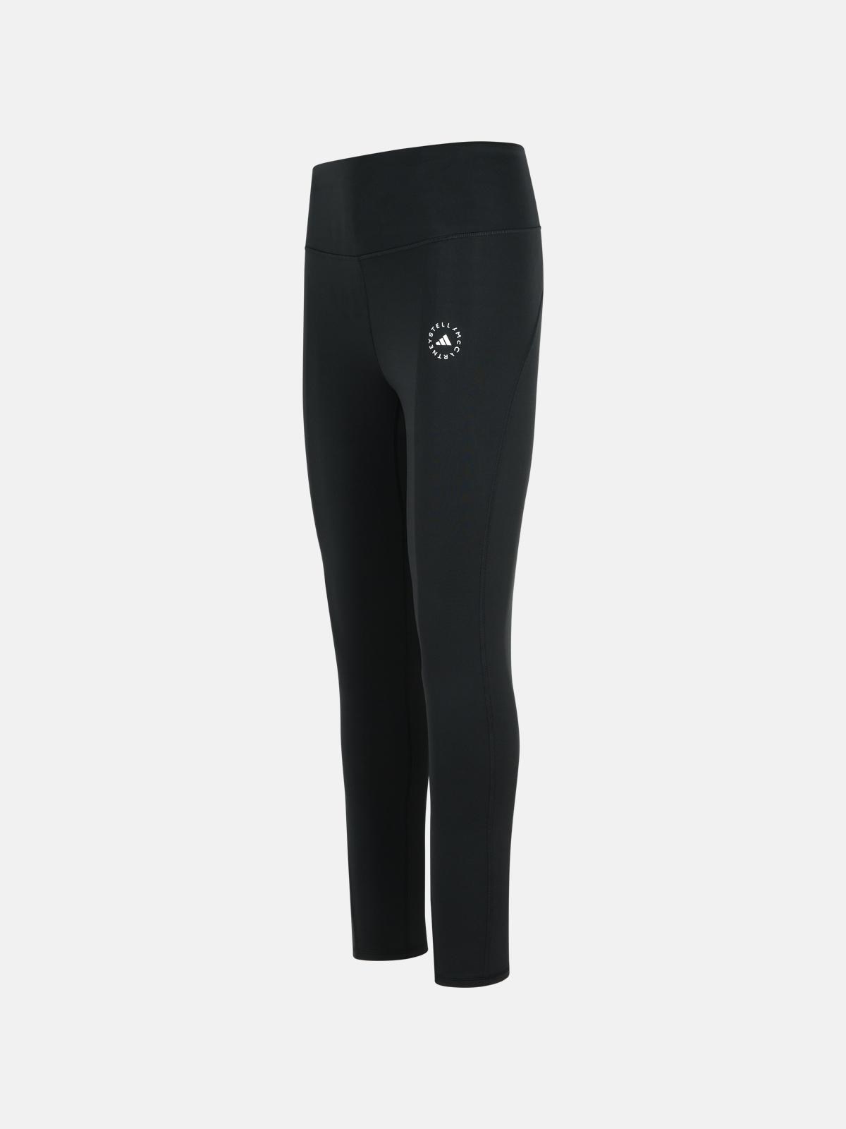 TRAINING LEGGINGS IN BLACK POLYESTER BLEND - 2