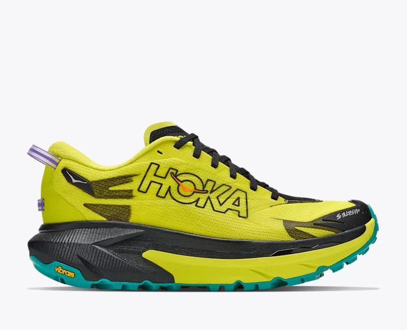 Men's Mafate 5 Shoes in Black/HOKA Citrus - 1