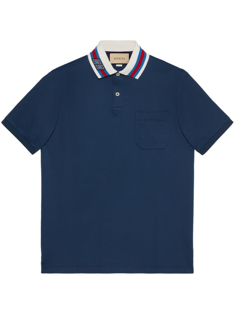 GG cotton polo shirt - 1