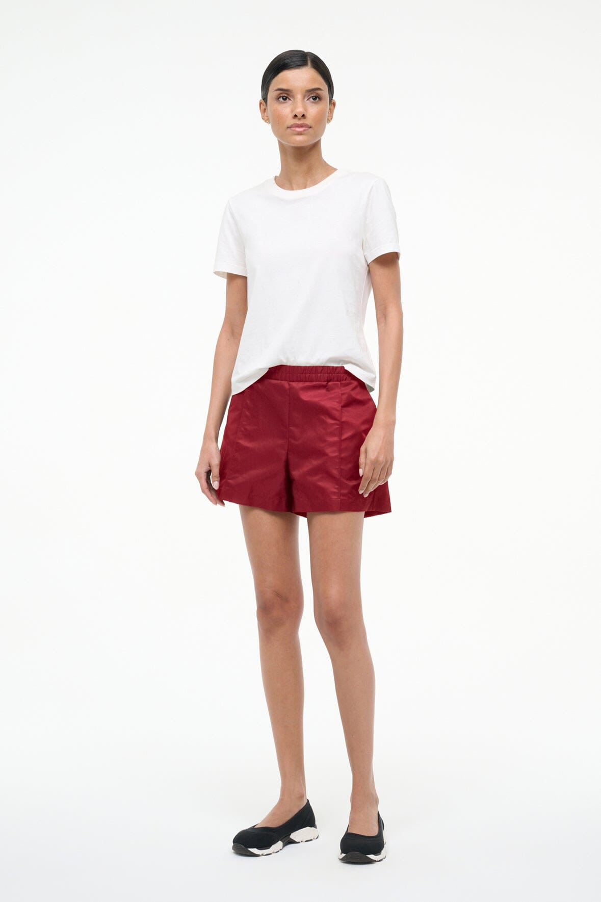STAUD TAURUS SHORT DEEP RED - 4