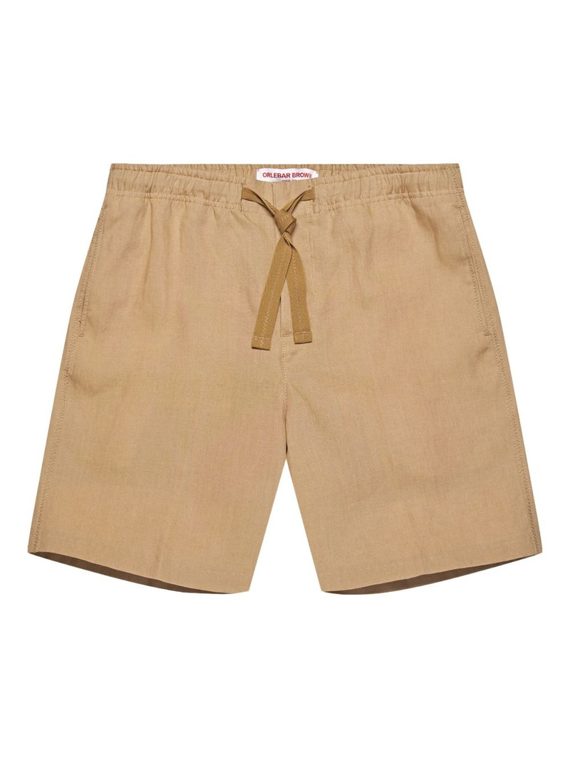 drawstring-waist shorts 1