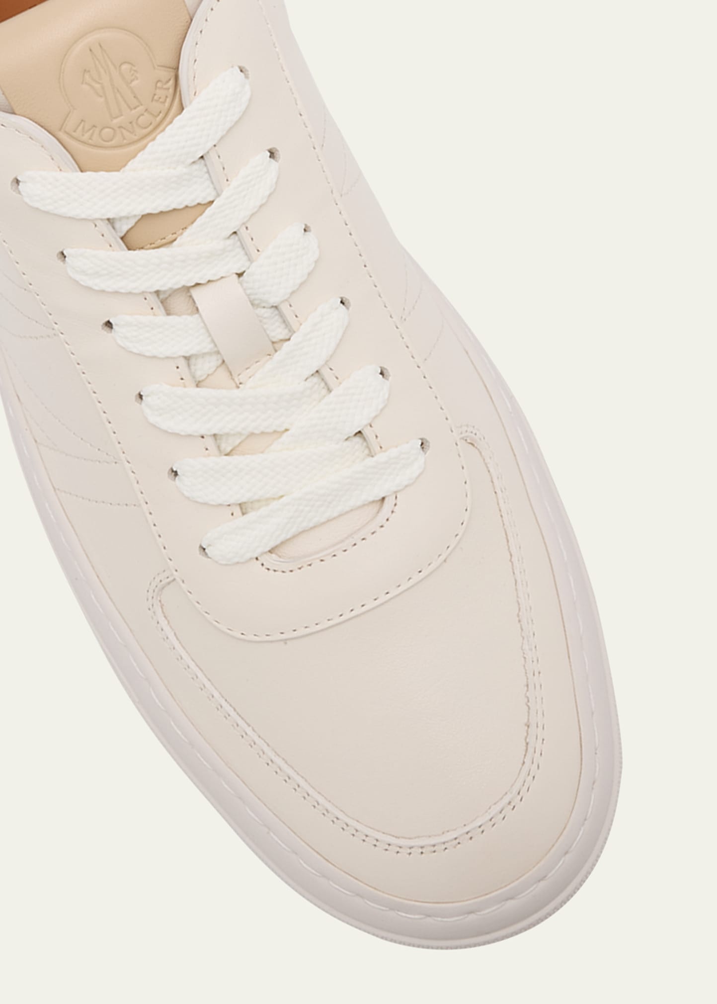 Men's Monclub Calfskin Low-Top Sneakers - 5