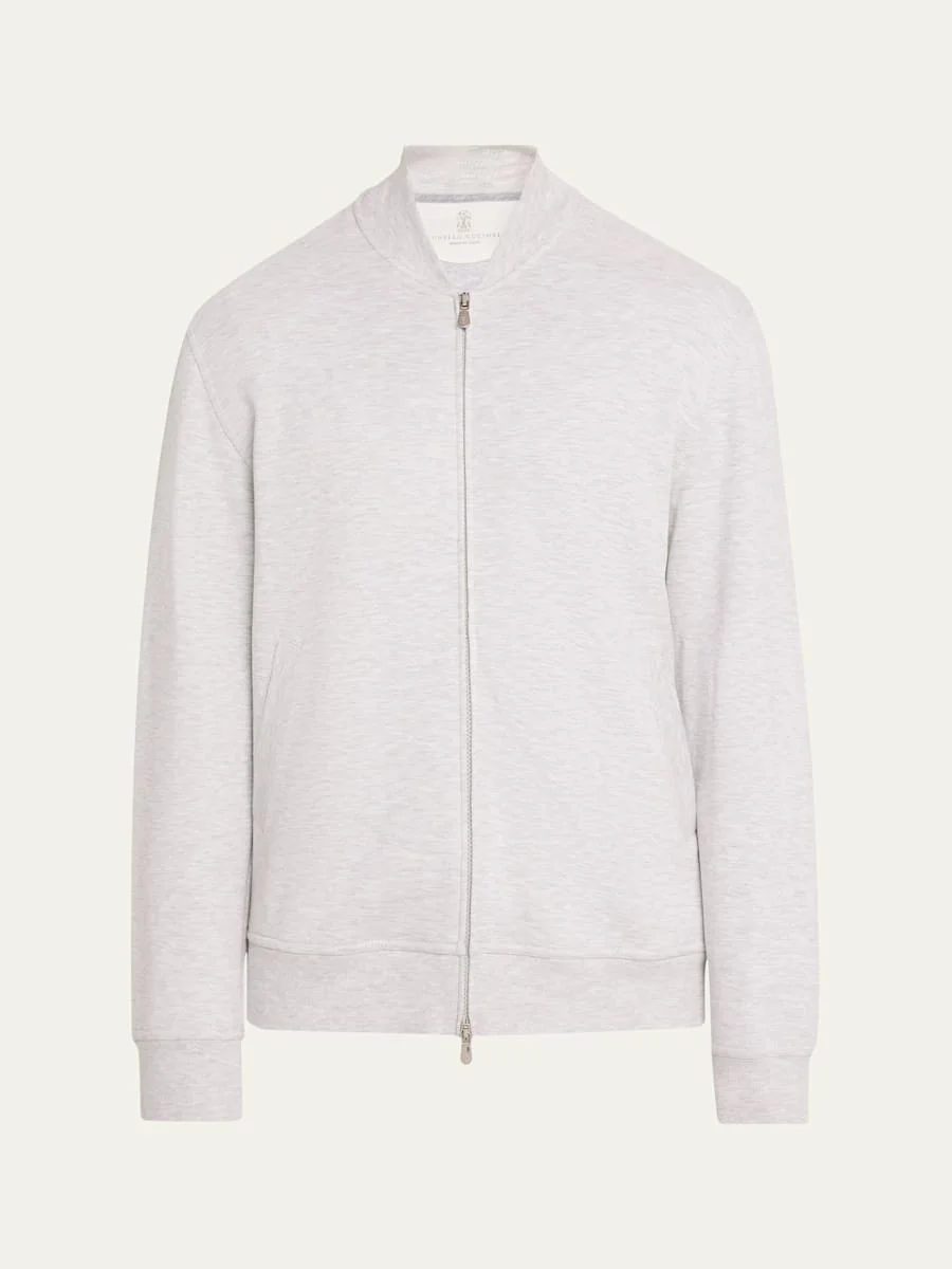 Men's Bomber Full-Zip Sweatshirt - 1