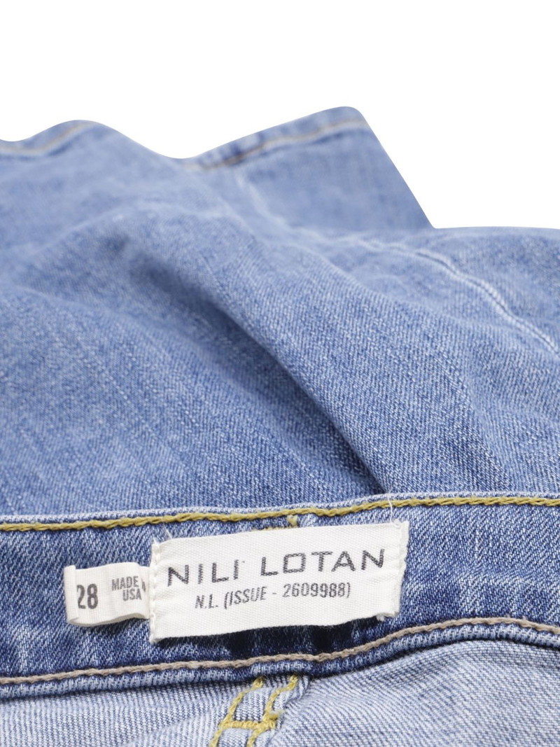 cropped flared distressed jeans 3