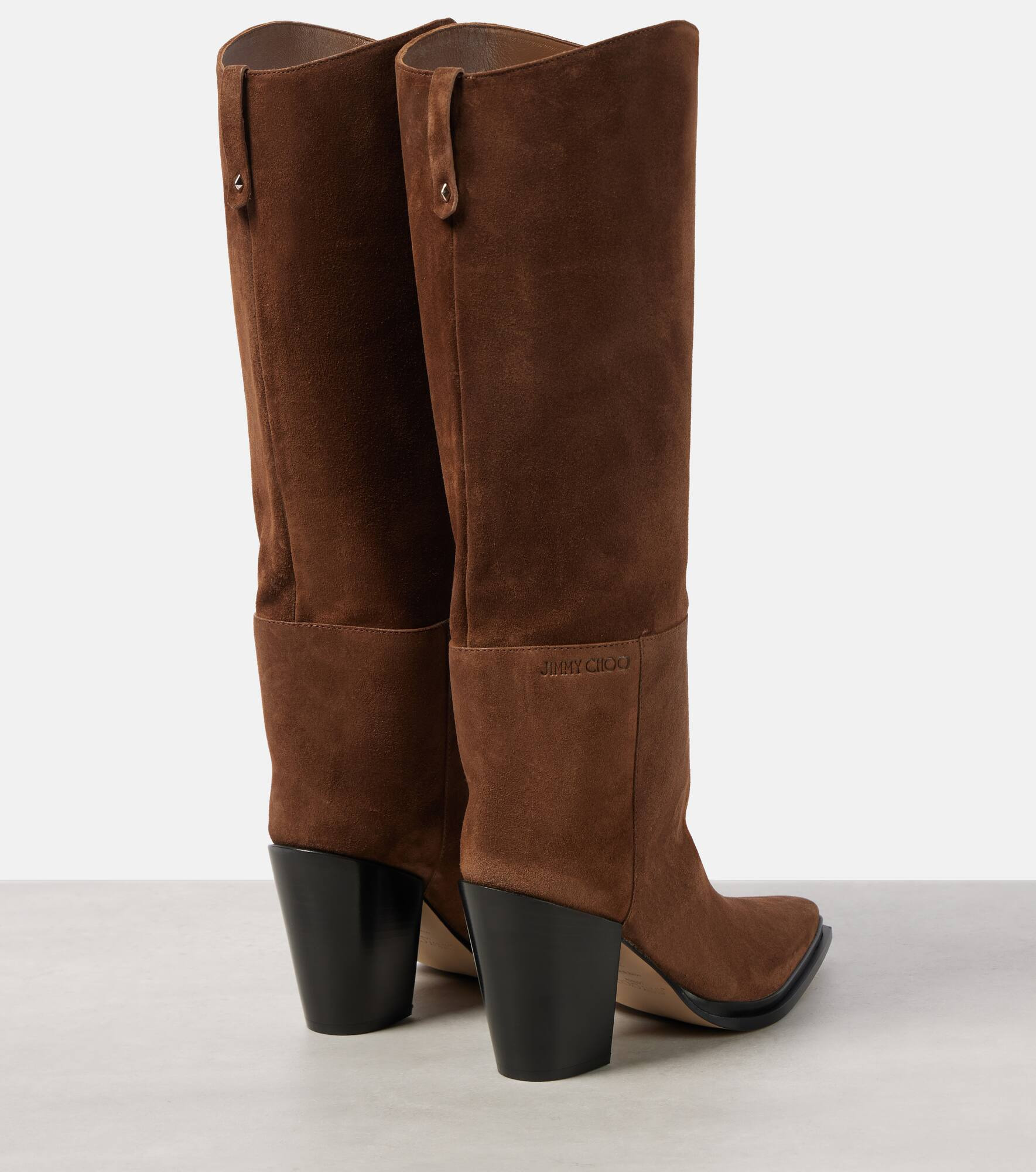 Cece 80 suede knee-high boots - 2