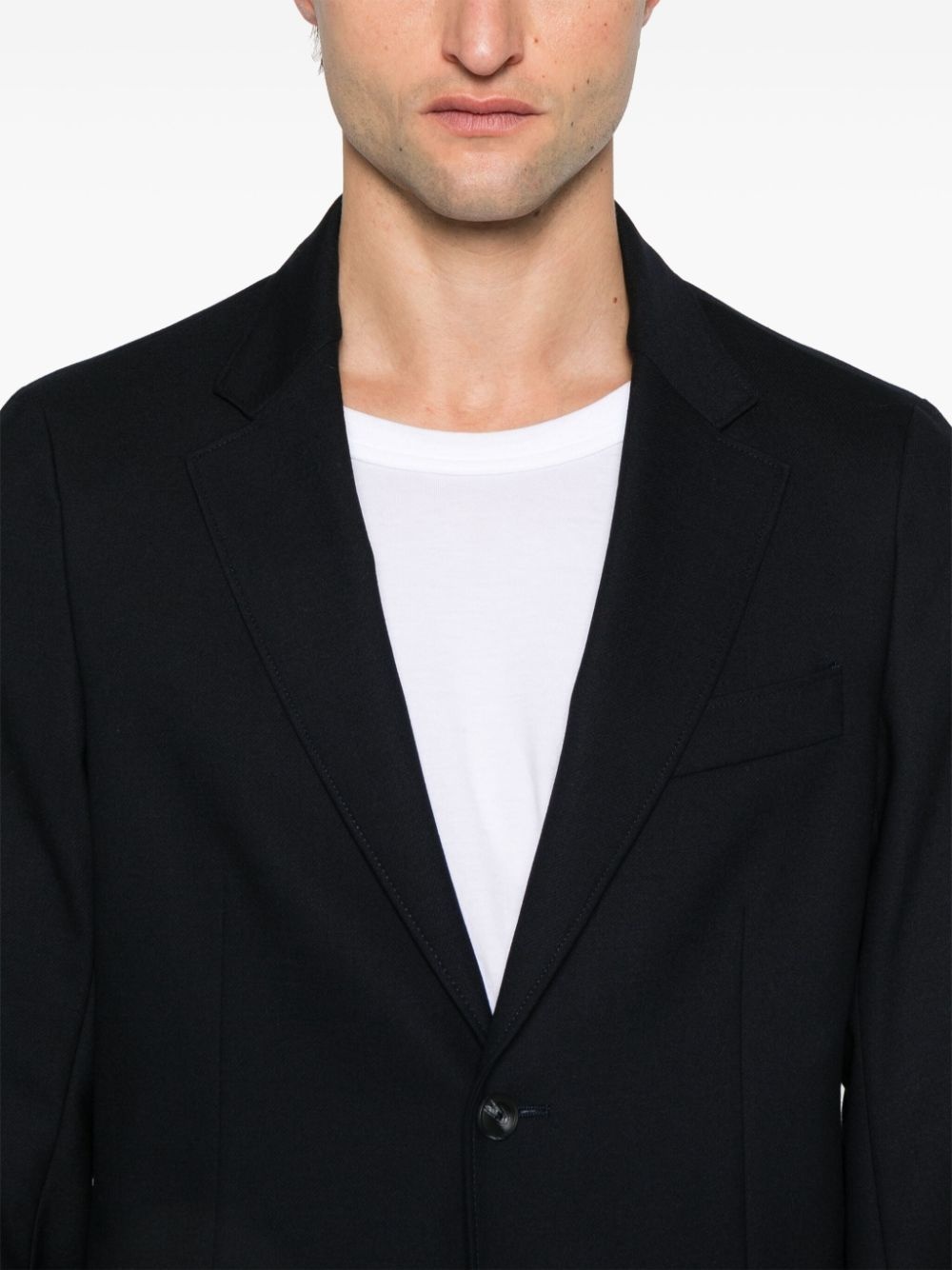 notched-lapels blazer - 5
