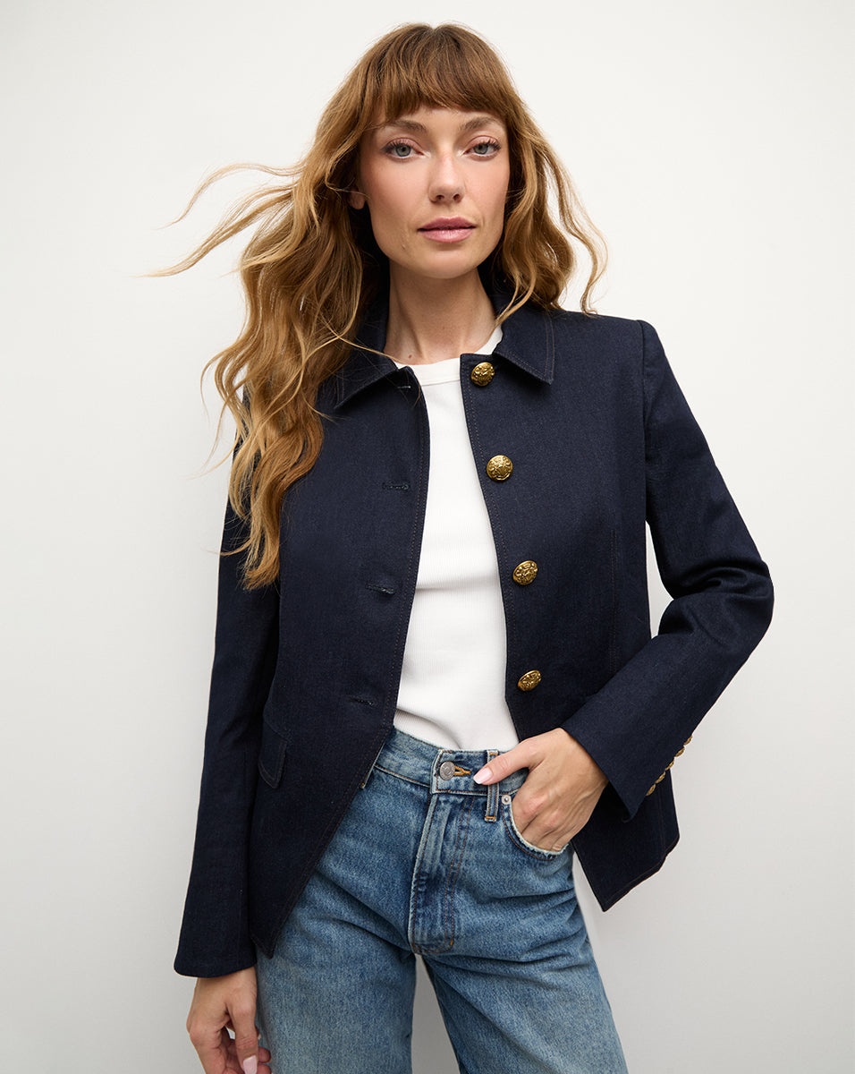 AIRE DENIM DICKEY JACKET - 2