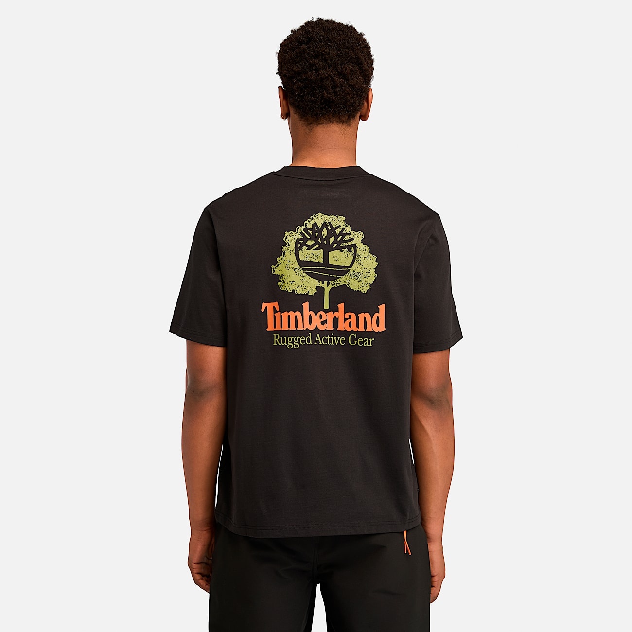 Men's Rugged Active Gear Back Graphic T-Shirt - 5