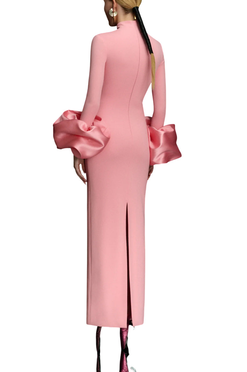 VIVIANA PUFF-SLEEVE GOWN - 5