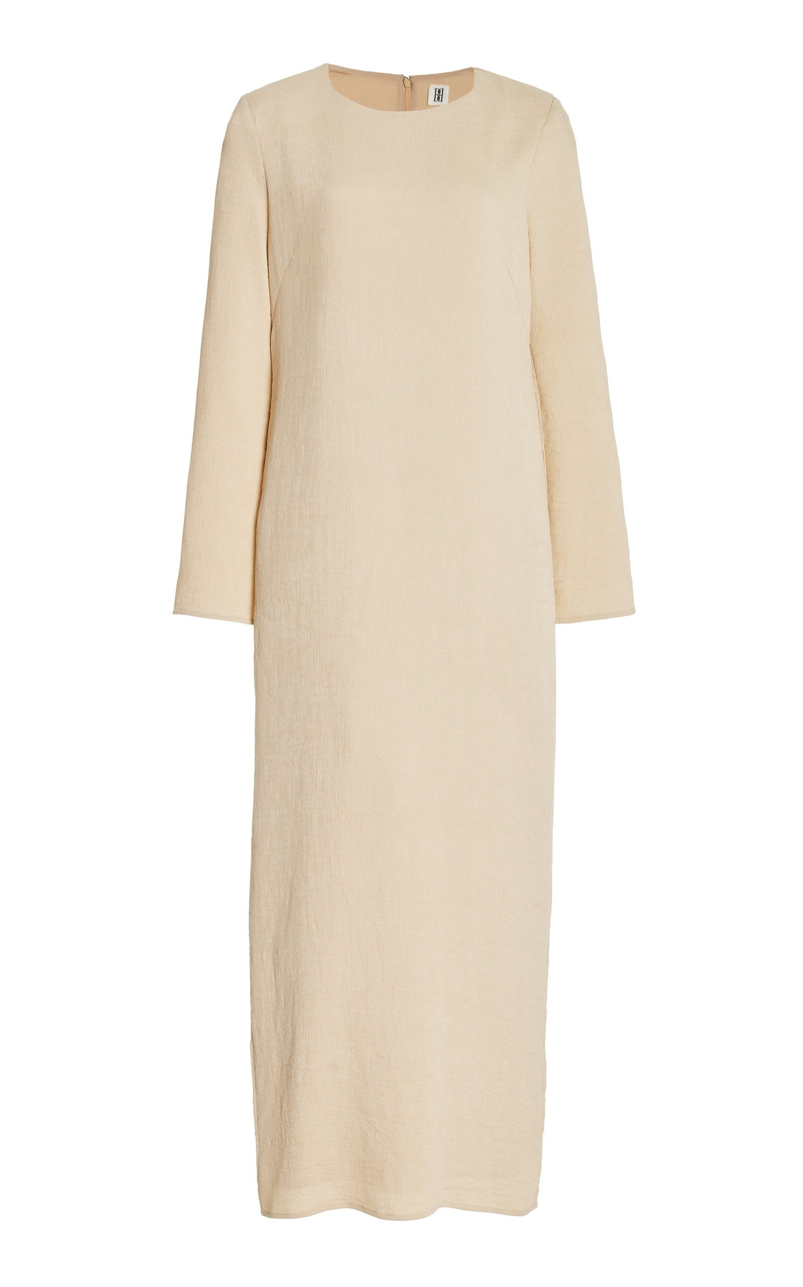 Kallas Slit-Detailed Maxi Dress neutral - 1