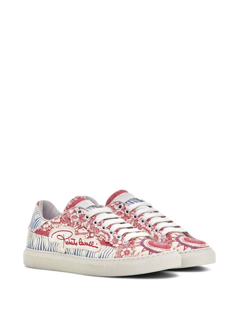 bandana-print sneakers - 2