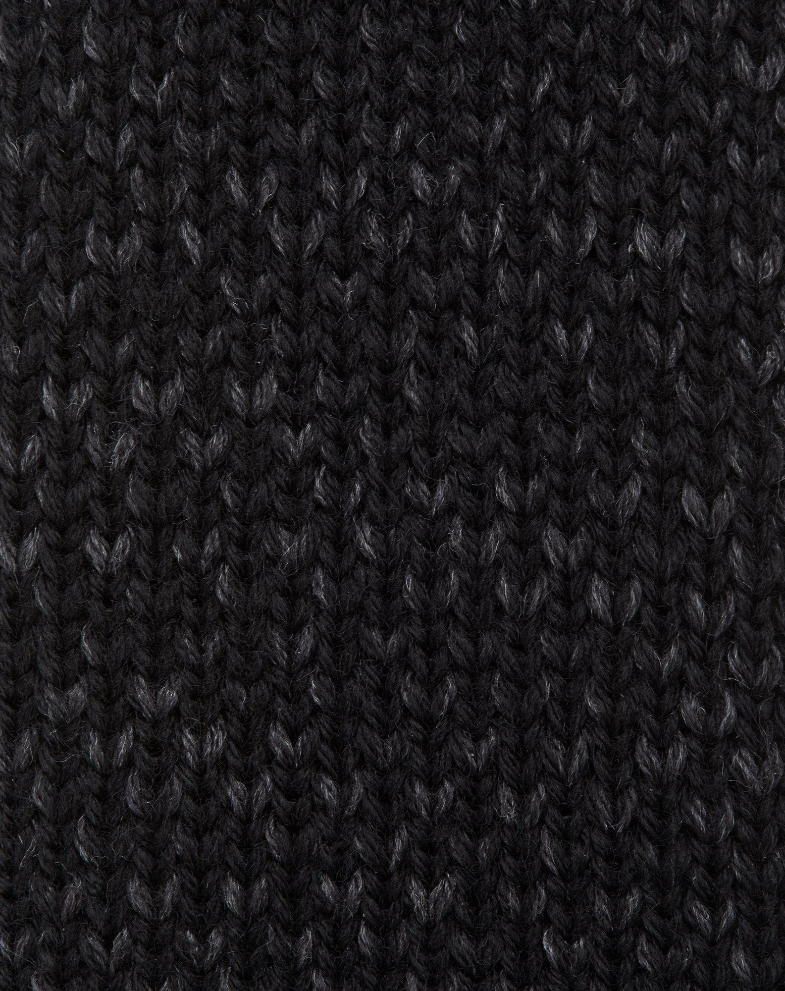 Black knit tie - 4