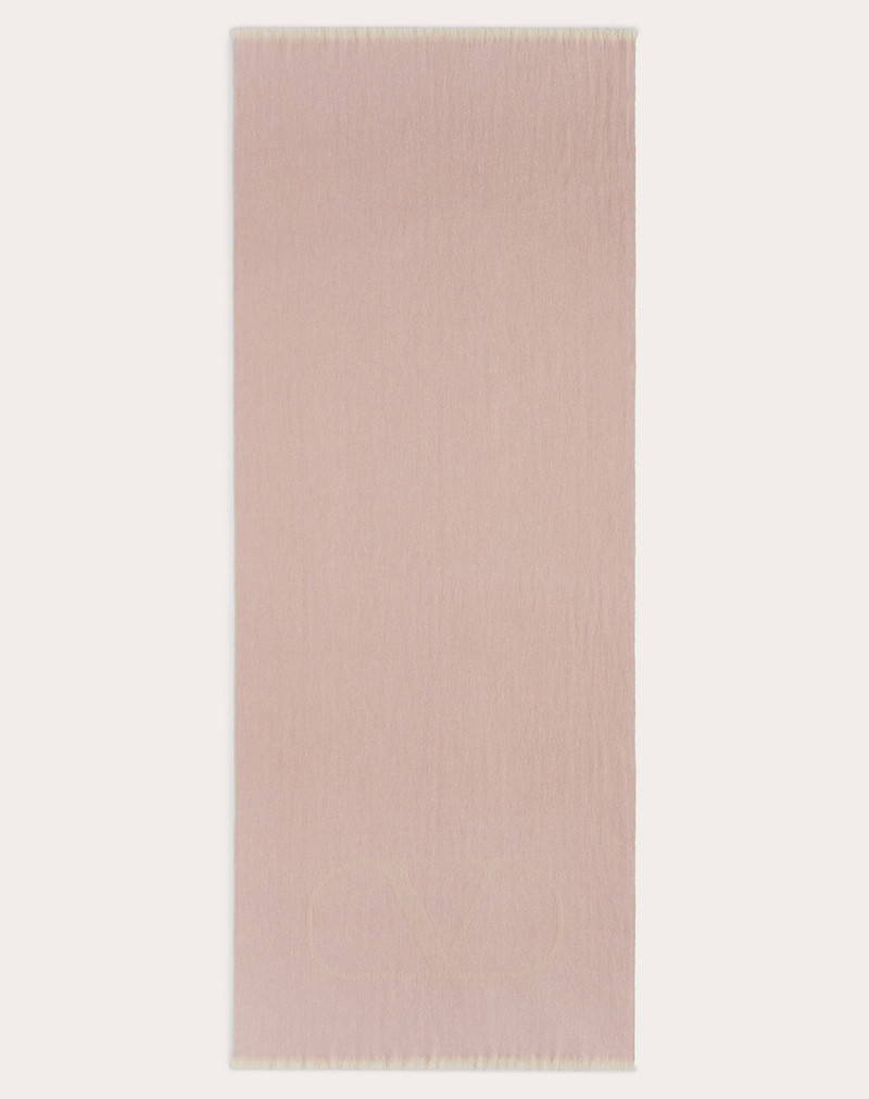 VLogo Signature Lurex Jacquard Shawl 75x180 cm / 29.5x70 in. 3