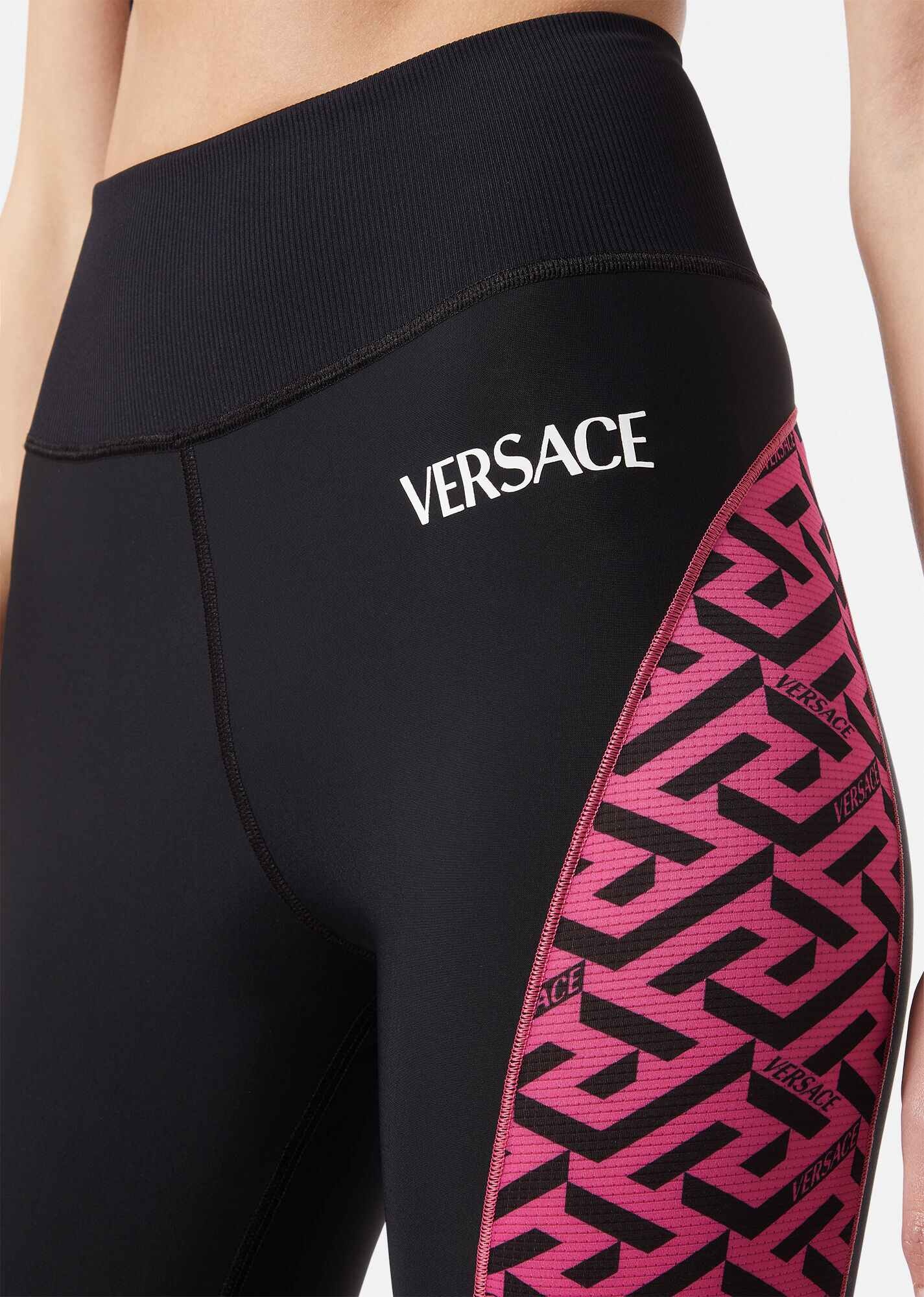 Greca Signature Accent Gym Leggings - 5