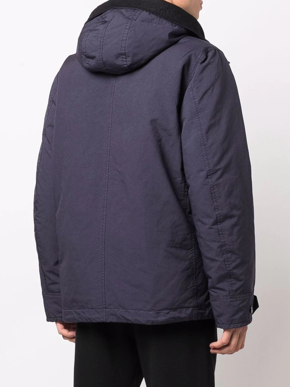 Compass-patch hooded jacket - 4