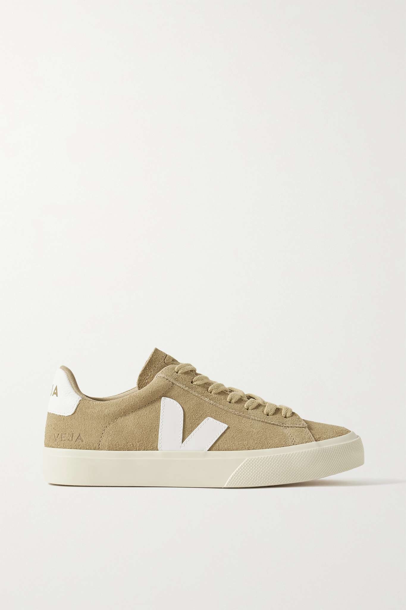 Campo textured-leather sneakers - 1