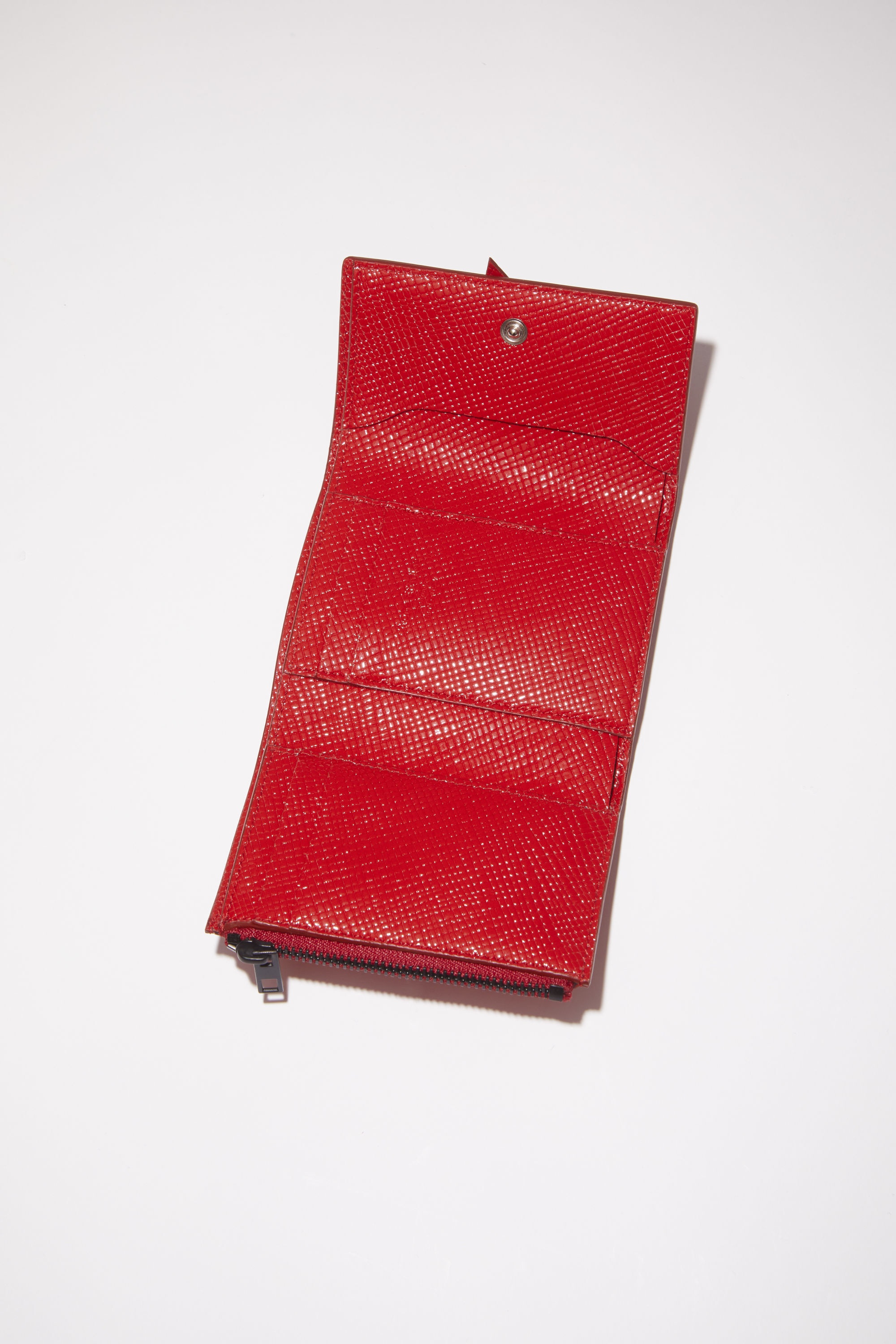 Musubi folded wallet - Bright Red - 4
