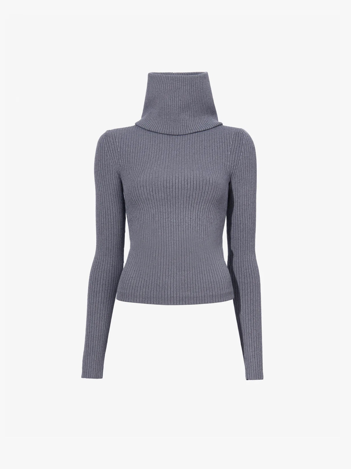 Alyssa Sweater in Midweight Viscose Rib - 8